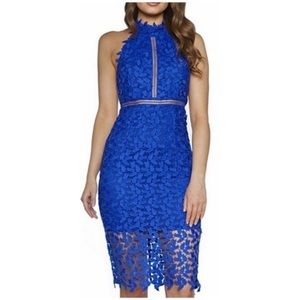 Bardot blue cocktail dress, US size 4, XS